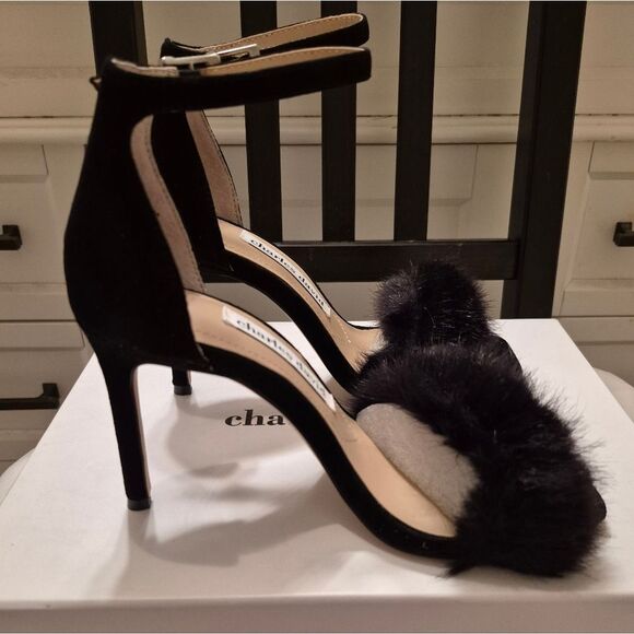 Charles David Empoli Faux Fur Sandal (Women) | Nordstromrack NWB Charles David Wonens Size 6 Empoli Faux Fur Heels Shoes